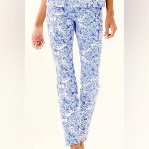 Lilly Pulitzer Kelly Skinny Ankle Pants Fancy Feet 6